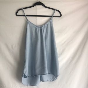 Gap chambray tank top